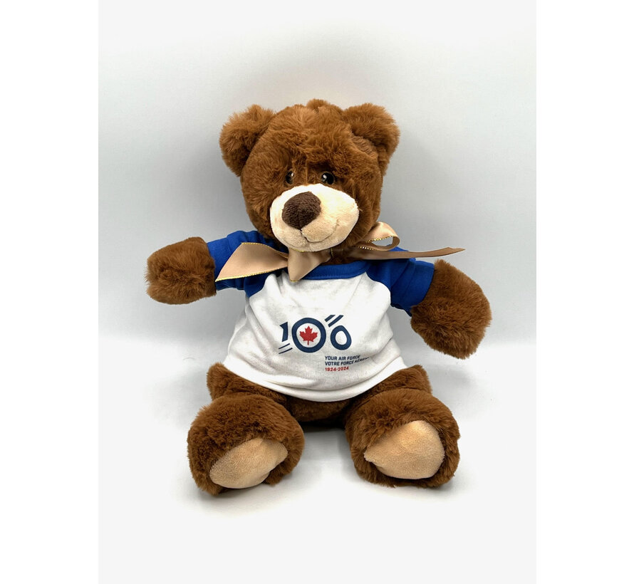 Plush Bradley Bear Teddy Bear RCAF 100