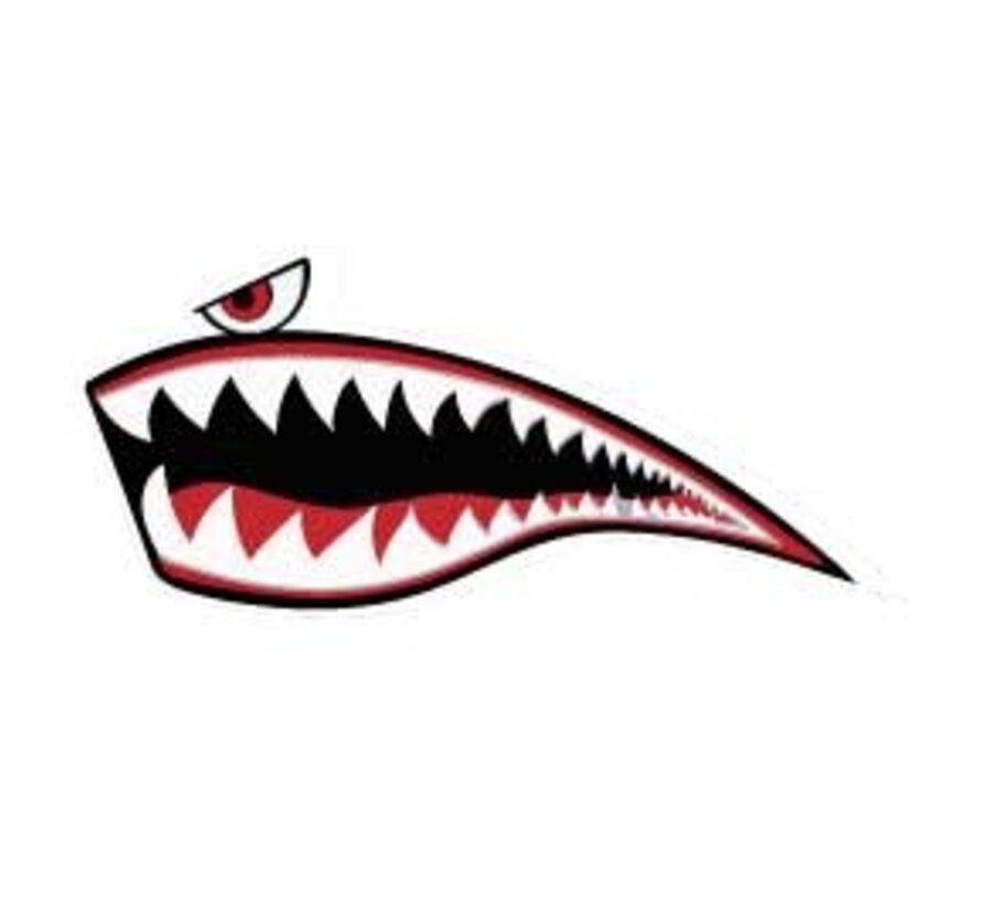 Sticker Tiger Teeth