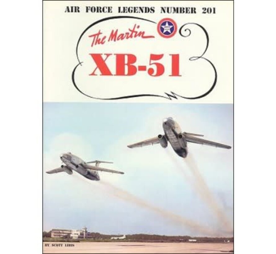 Martin XB51 Bomber: Air Force Legends AFL #201 softcover