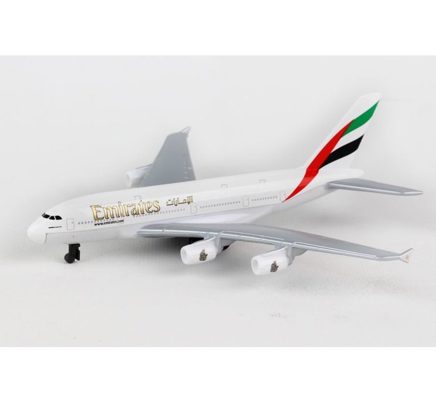 Emirates Airbus A380 old livery Single Plane