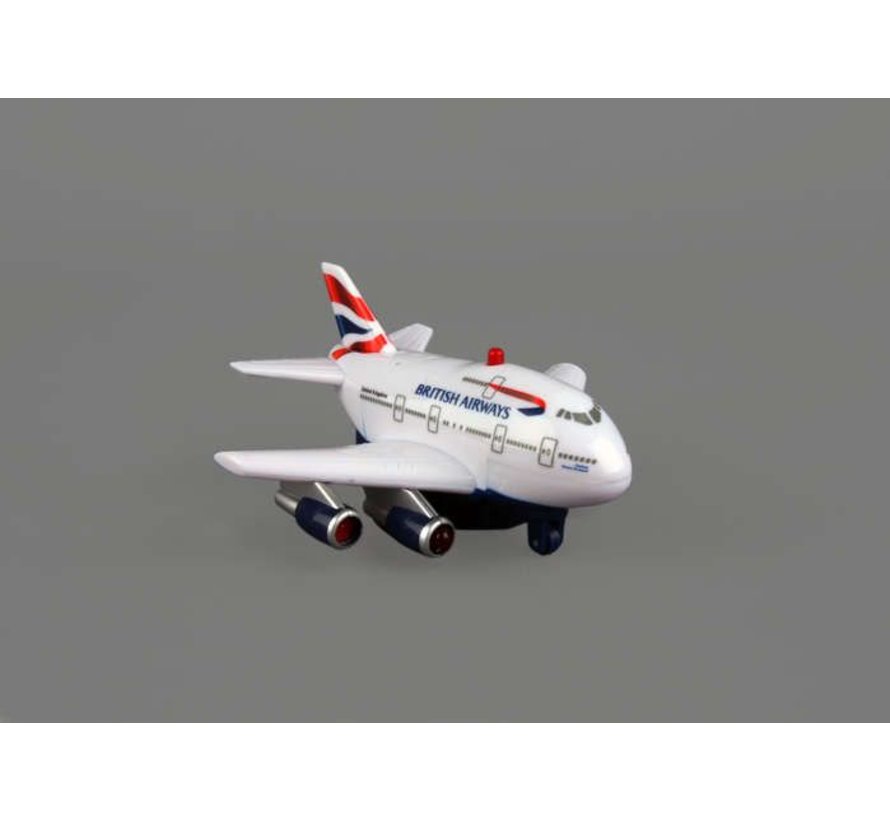 British Airways B747 Pullback With Light & Sound