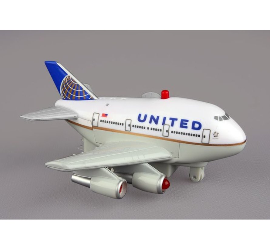United B747 Pullback 2019 livery with Lights & Sound