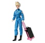 NASA Astronaut Doll (Female) In Blue Suit with luggage