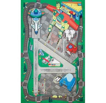 Daron WWT Airport Play Mat Large (Felt) 41 1/4" X 31 1/2" Inches