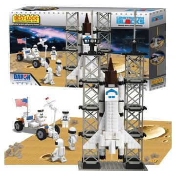 Best-Lock Construction Toys Space Shuttle 513 Piece Construction Toy