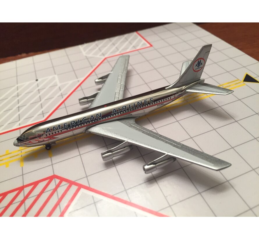 B720 American Airlines N7536A 'chrome finish' 1:400 *Collection Sale