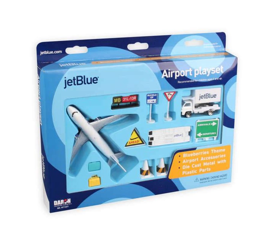 JetBlue Playset A320 (10 pieces)