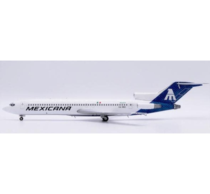 B727-200 Mexicana Nayarit blue tail XA-MEC 1:200 with stand +pre-order+