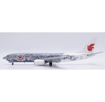 JC Wings B737-800 Air China Silver Peony B-5176 1:200 with stand +pre-order+