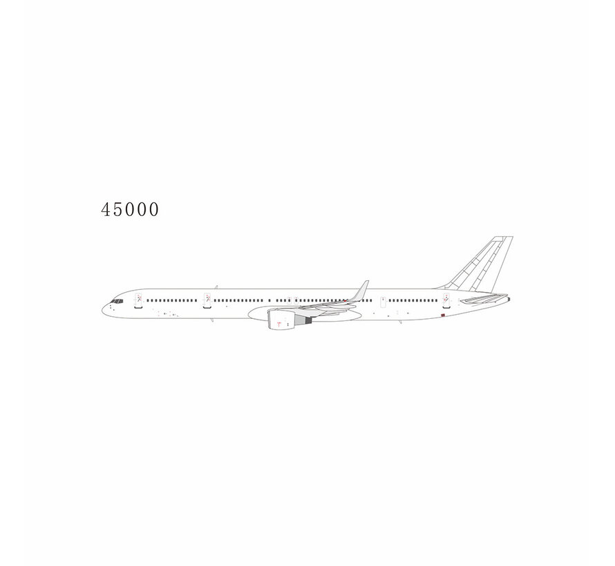 B757-300W blank white 1:400 winglets