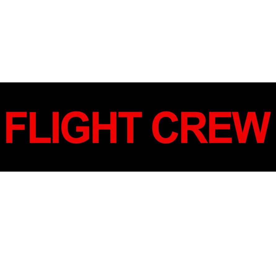 Sticker Flight Crew