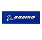 Boeing Signature Blue 8'' x 2.5'' Sticker
