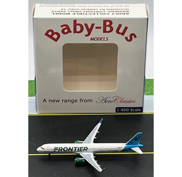 A321neo Frontier Ozzy the Orca Killer Whale N610FR 1:400