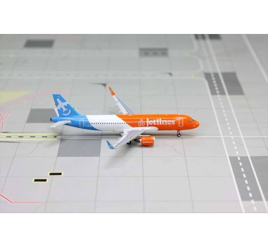 A320S Canada Jetlines C-GCJK 1:400 sharklets