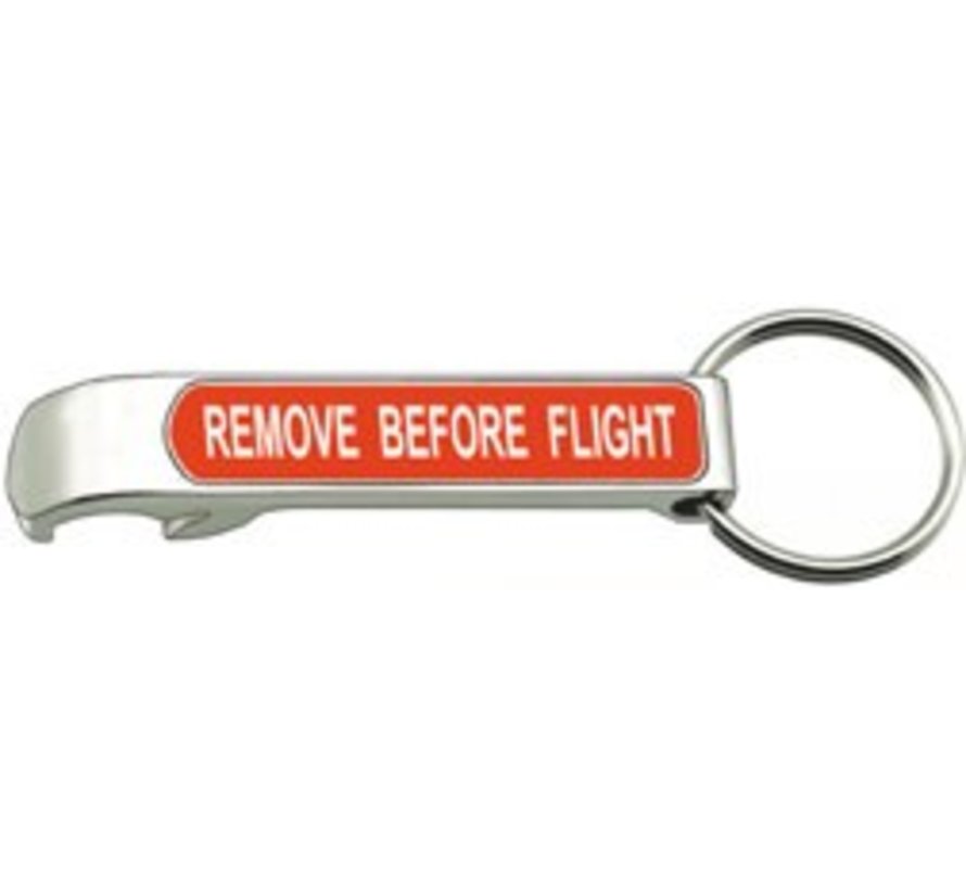 Remove Before Flight Bottle Opener