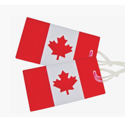 Samsonite 2 Pack Canadian Flag Luggage ID Tags