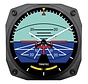 Classic Artificial Horizon Clock 6"