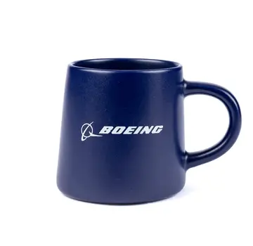Boeing Store Mug Boeing Airplane Company Logo blue