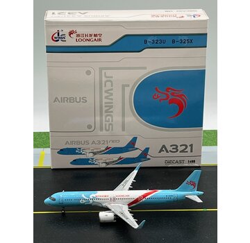 JC Wings A321neo Loong Air B-323U 1:400