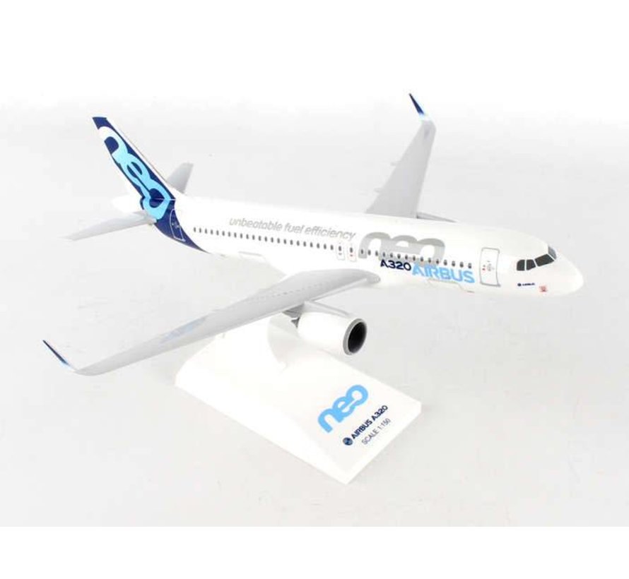A320neo Airbus House 1:150 with stand (no gear)
