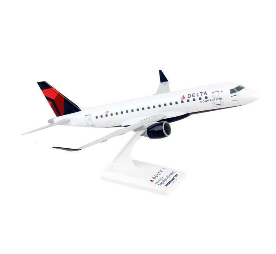 ERJ175 Delta Republic Airways 1:100 with stand (no gear)