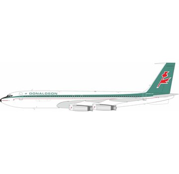 InFlight B707-300 Donaldson International G-BAEL 1:200 with stand