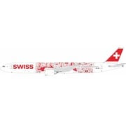 InFlight B777-300ER Swiss International faces HB-JNA 1:200 with stand