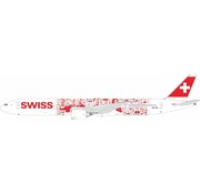 InFlight B777-300ER Swiss International portraits HB-JNA 1:200 with stand +pre-Order+