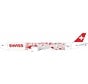 B777-300ER Swiss International faces HB-JNA 1:200 with stand