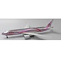 B777-200ER American Airlines Pink Ribbon 1:200 N759AN polished with stand