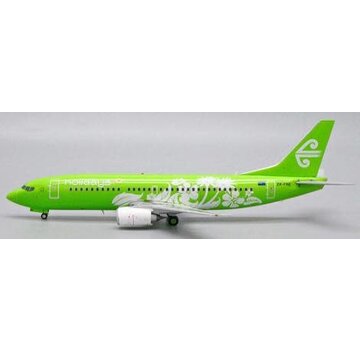 JC Wings B737-300 Air New Zealand Holidays green livery ZK-FRE 1:200 with stand
