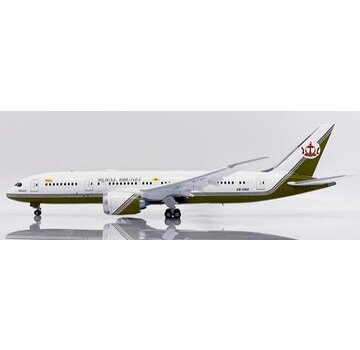 JC Wings B787-8 BBJ Dreamliner Brunei Government V8-OAS 1:200 with stand