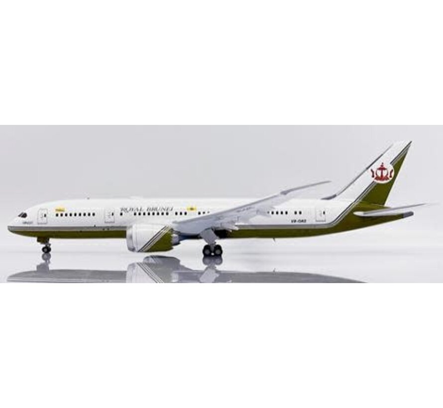 B787-8 BBJ Dreamliner Brunei Government V8-OAS 1:200 with stand