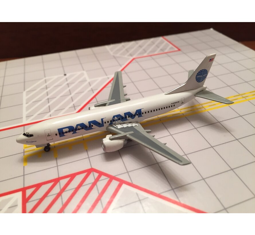 B737-4Q8 Pan Am N406KW 'Billboard' 1:400**Collection Sale