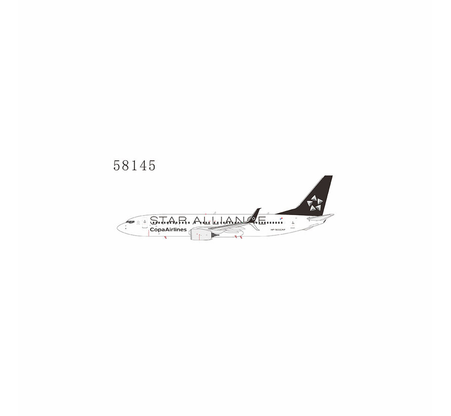 B737-800W Copa Airlines Star Alliance HP-1823CMP 1:400 winglets +pre-Order+