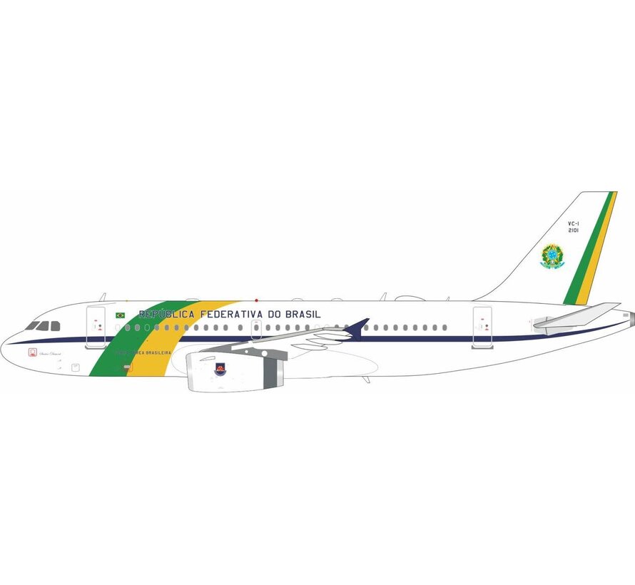 VC1A (A319-133 ACJ) Brazil Air Force FAB2101 1:200 with stand