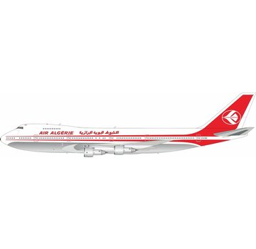 InFlight B747-200C Air Algerie (World Airways) N747WR 1:200 polished with stand  +pre-order+