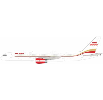 InFlight B757-200 Air 2000 G-OOOD 1:200 with stand