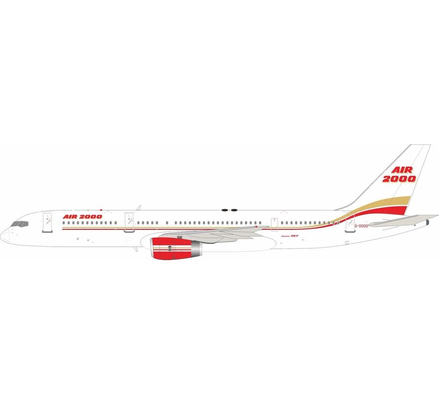 B757-200 Air 2000 G-OOOD 1:200 with stand