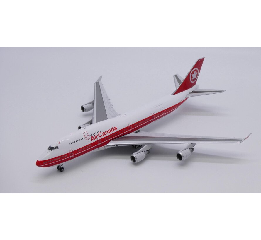 B747-400 Air Canada 1988 double red cheatline livery C-GAGM 1:400