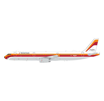 Gemini Jets A321 American Airlines PSA Heritage Livery N582UW 1:200 with stand