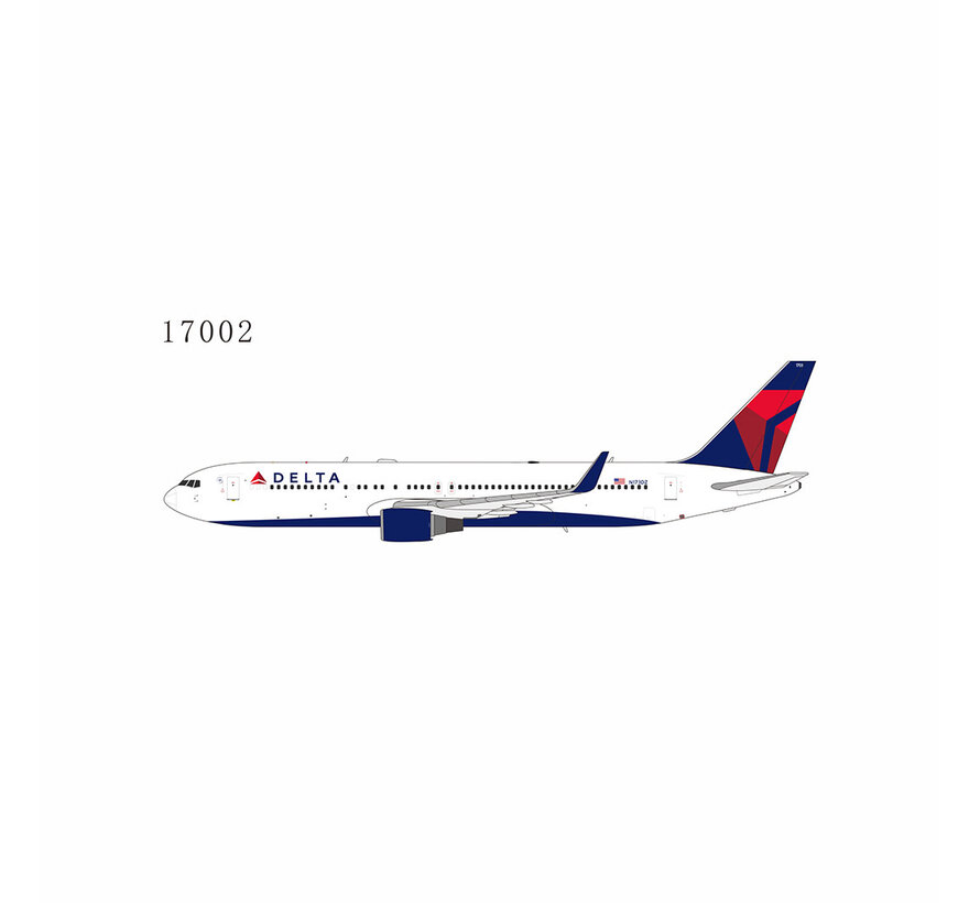 B767-300ERW Delta Air Lines 2007 livery N173DZ 1:400 winglets CF6 engines +NEW MOULD+