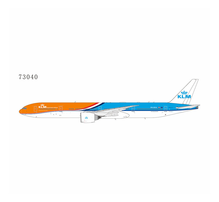 B777-300ER KLM Orange Pride 2023 livery PH-BVA 1:400 NG