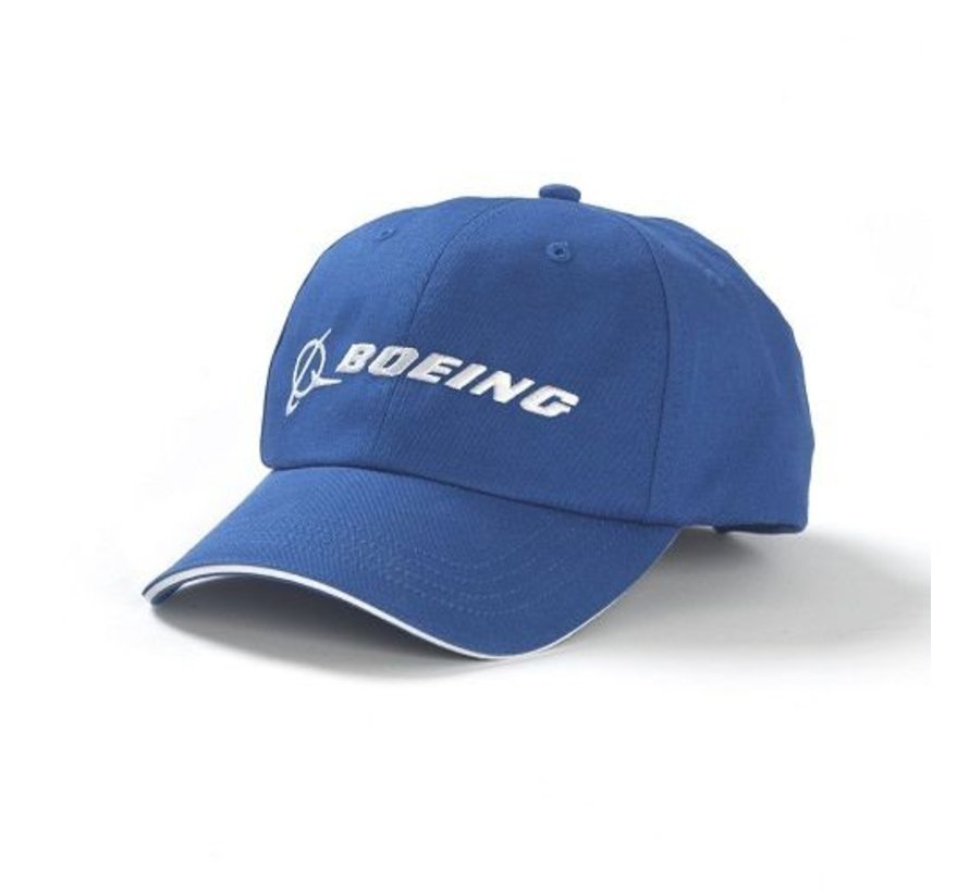 Cap Boeing Blue Logo