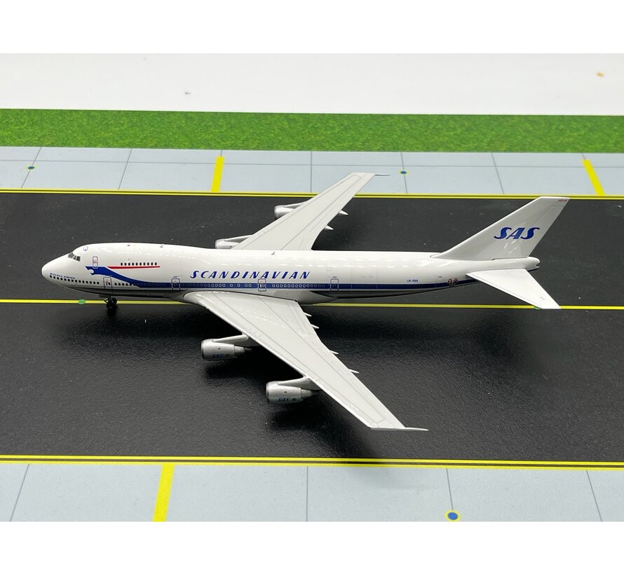 B747-200 SAS Scandinavian LN-RNA original livery 1:400
