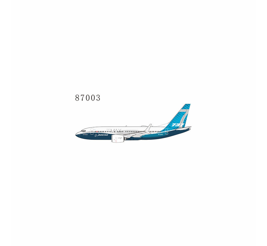 B737-7 MAX Boeing house livery N7201S 1:400