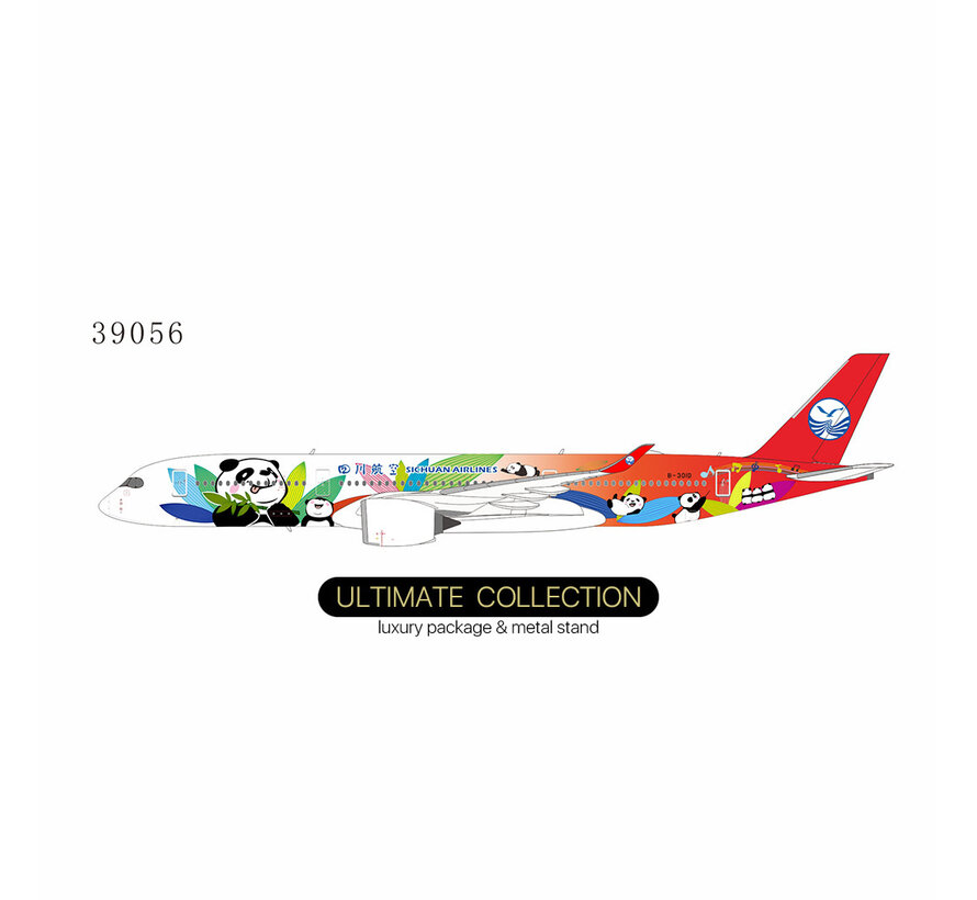 A350-900 Sichuan Airlines Panda livery B-301D 1:400 ULTIMATE COLLECTION +NSI+ +New Arrival+