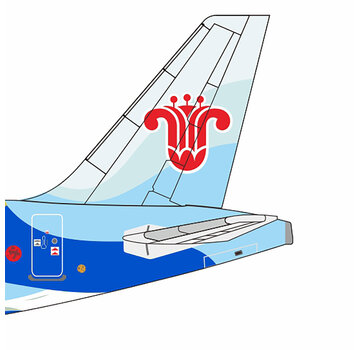 NG Models A321S China Southern China International Consumer Products Expo B-1625 1:400