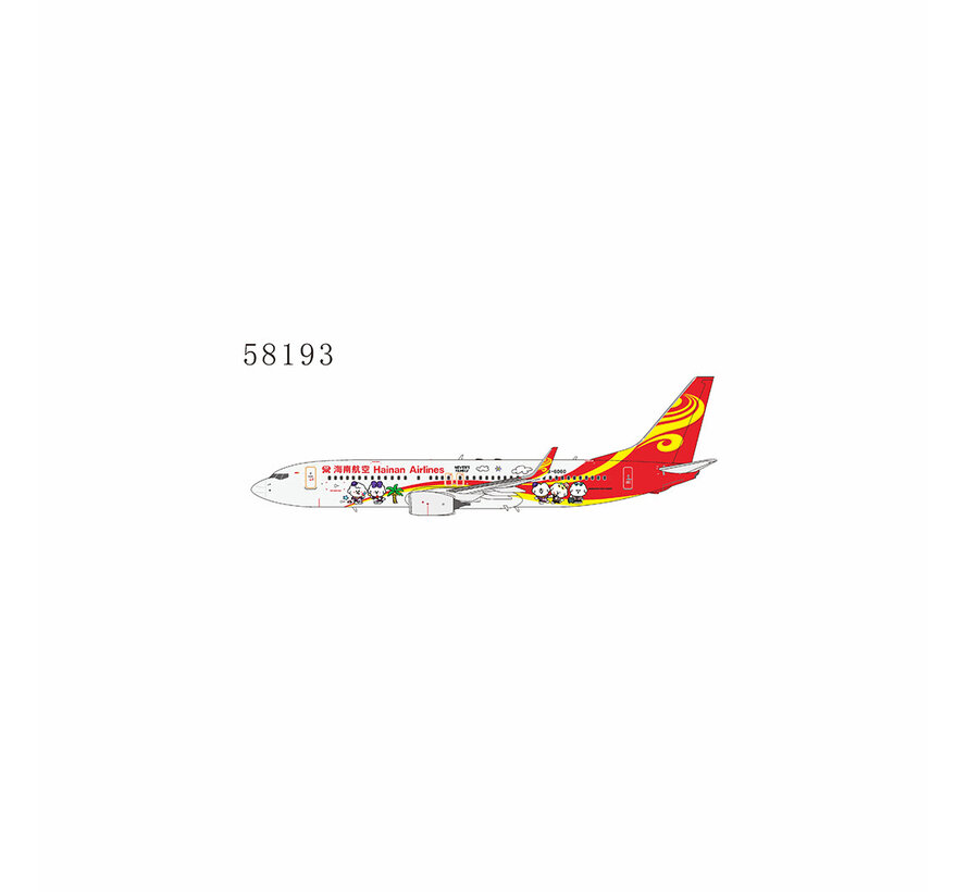 B737-800W Hainan Airlines Tmall.com Never's Family B-6060 1:400 winglets