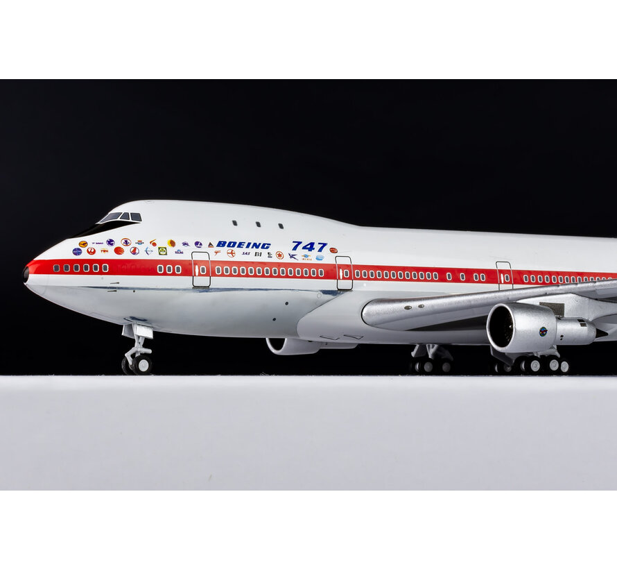 B747-100 Boeing house colours N7470 first flight 55 years 1:400 NG LITE +NEW MOULD+